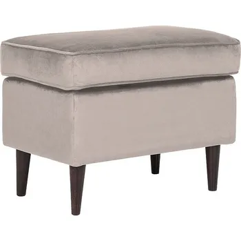 Taburet Taburet/podnožka RON velvet béžový/wenge (P)