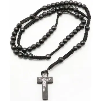Růženec Amparo Miranda® Dřevěný růženec RM01 černý