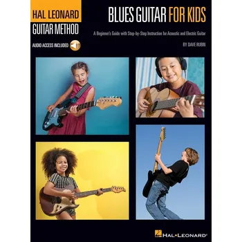 Blues Guitar for Kids - uebnice pro zatenky hry na elektrickou kytaru 987482