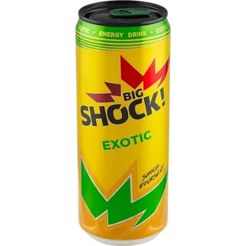 Energetický nápoj Recenze Big Shock Exotic 330 ml