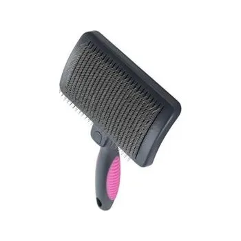 Kartáč pro zvířata Kartáč na srst samočistící jemný M BUSTER