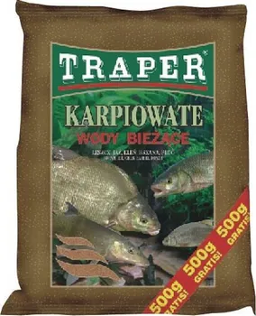 Návnadová surovina TRAPER Popular Kapr na tekoucí vodu 2,5 kg