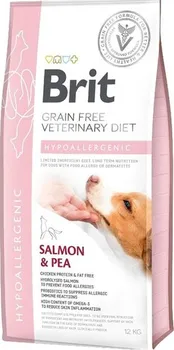 Krmivo pro psa Brit Veterinary Diets Dog Adult Hypoallergenic Salmon/Pea