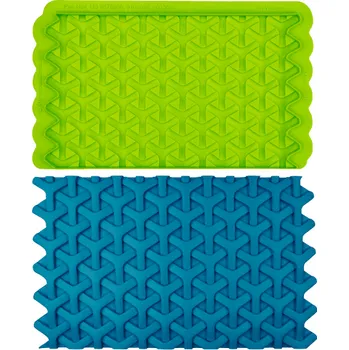 Jedlá dekorace na dort Silikonová strukturální podložka TriWeave - Marvelous Molds