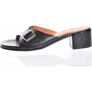 Dámská obuv DÁMSKÉ PANTOFLE NA PODPATKU ŠVÉDSKÉ ZNAČKY TEN POINTS TP 60240 101 Velikost: 38, barva: 101 černá