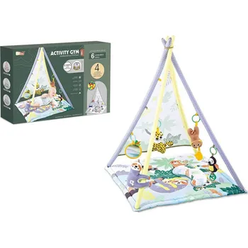 Hrací deka MADE Podložka - stan s hudbou, míčky a doplňky