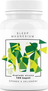 Přípravek na podporu paměti a spánku BrainMax Sleep Magnesium 320 mg 100 cps.