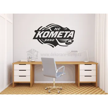 Samolepící dekorace Samolepka na zeď - Kometa Brno - dekorace-steny.cz - 40 x 70 cm - 446