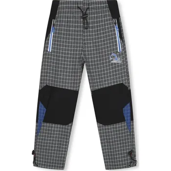 Chlapecké kalhoty Chlapecké outdoorové plátěné kalhoty černé Kugo FK7602