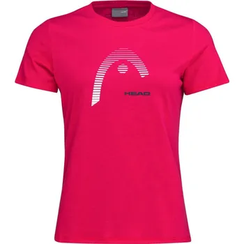 Dámské tričko Dámské tenisové tričko Head Club Lara, magenta - S HEAD