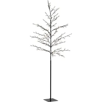 Vánoční dekorace a-market Svítící led strom s květy venkovní + vnitřní velký 180 cm, DO, časovač, 230 V