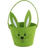 Plstěný velikonoční košík TORO 15cm zajíc