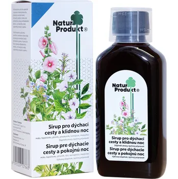 Přírodní produkt Naturprodukt Sirup pro dýchací cesty a klidnou noc 200 ml