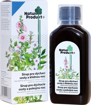 Přírodní produkt Naturprodukt Sirup pro dýchací cesty a klidnou noc 200 ml