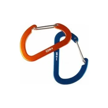 HIKO KARABINA 7cm Modrá karabiny