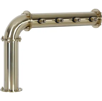 Příslušenství pro výčepní zařízení Varia-Plus Výčepní stojan L4 zlatý bez kohoutů bez medailonů standard dochlazení