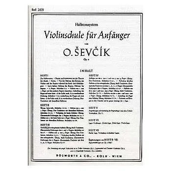 Violin Method For Beginners Op. 6 Part 3 - Violinschule fr Anfnger - Mthode de violon pour les commenants - cvien pro housle 736493