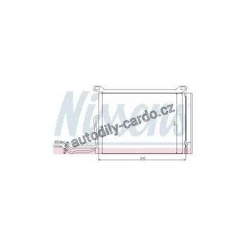 Chladič motoru Chladič klimatizace NISSENS 94615