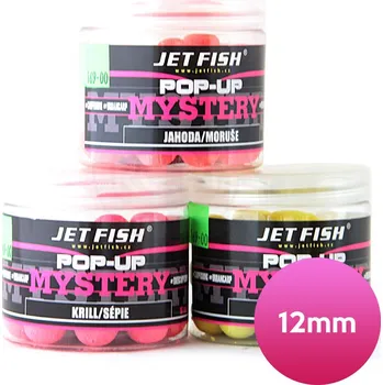 Boilies JET FISH - POP UP Boilie MYSTERY 12mm - Krill/Krab