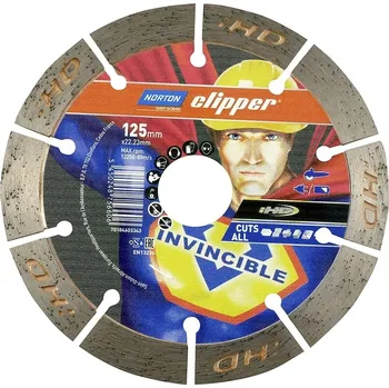 Řezný kotouč Norton Clipper Diamantový kotouč Norton Clipper PRO INVINCIBLE segment 150x22,23 mm