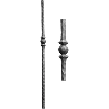 Plotový sloupek Kovaný sloupek,sloupek zábradlí,plot,brána h1200