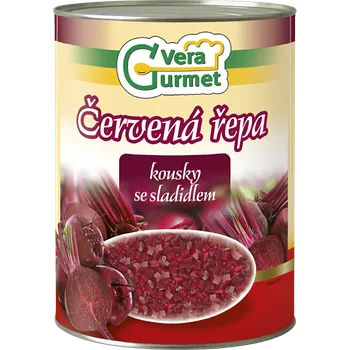 Zelenina Vera Gurmet Červená řepa - kostky 4000g