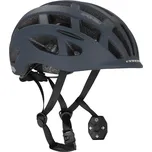 Spokey POINTER PRO Cyklistická přilba pro dospělé s LED blikačkou a blinkry, 58-61 cm, černá + DÁREK