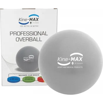 Kine-Max Professional Overball 25 cm, stříbrný