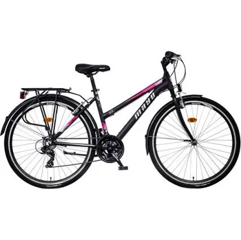 Mayo XR Fit Trek Flat Dámské trekingové kolo, černo-růžové