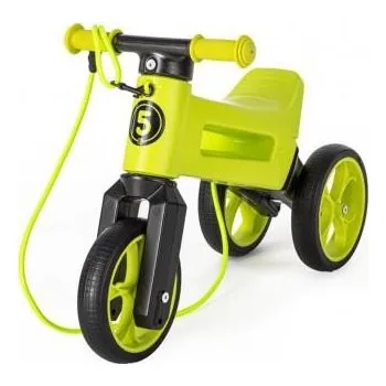 Odrážedlo Teddies Odrážedlo Funny Wheels Rider SuperSport 2v1+popruh Zelené