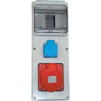 Rozvaděč 66011.10001 zásuvková kombinace osazená ELEKTRIUM