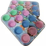 Forma na pečení 12 muffinů 35x27cm + 12 košíčků