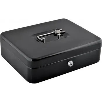 Příruční pokladna ISO 1216 příruční pokladna 30 x 24 x 9 cm černá