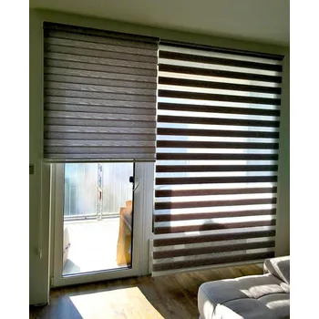 Roleta DEN a NOC PARELLA DUO - dvě rolety v jednom mechanismu 900 x 1500 mm