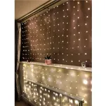 DENR Vnitřní vánoční mikro závěs napojovací - 200 led (3 m) Barva: Modrá