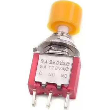 Vývojová deska Tlačítkový spínač DS-612 - Žlutý