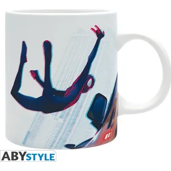 MARVEL - Spiderman, Falling Miles Morales, Keramický hrnek 320 ml