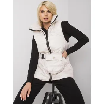 Dámská vesta Dámská péřová vesta EFFIE ecru