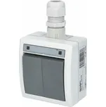 Famatel Vypínač č. 5 sériový venkovní Atlas IP65, šedý