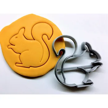 Zahradní dekorace Veverka #1 3D vykrajovátko