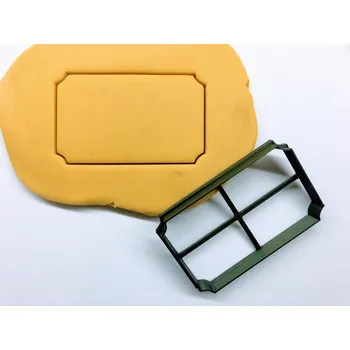 Dortová svíčka Ohraničení / Rámeček #01 vykrajovátko