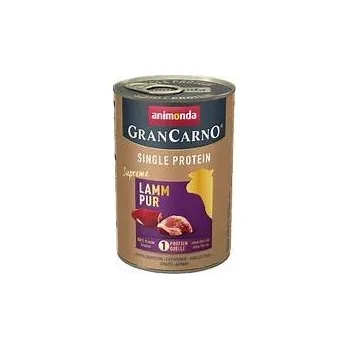 Volný čas Animonda GranCarno Single Protein Supreme čisté jehněčí Váha: 400g