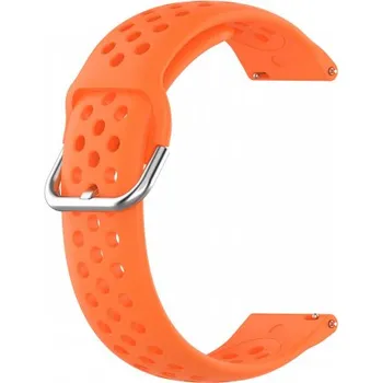 Řemínek na hodinky BSTRAP | BStrap Silicone Dots reminek na Samsung Gear S3, orange (SSG013C1201)
