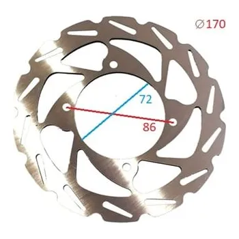 Auto-moto Brzdový kotouč pitbike 170 mm