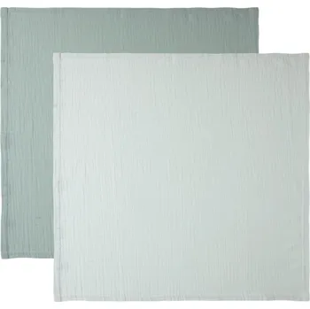 Zavinovačka Bebe-Jou Mušelínová plenka Pure Cotton Green 2ks 70x70cm