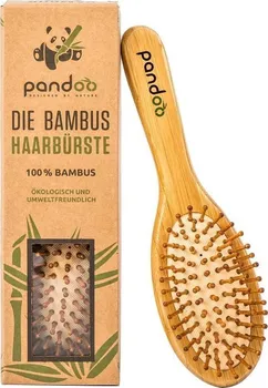 kartáč na vlasy Pandoo Bambusový kartáč na vlasy 22 cm
