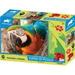 PRIME 3D Puzzle Papoušek 3D 48 dílků