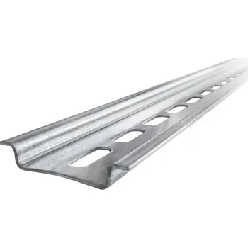 kabelová chránička Děrovaná lišta DIN 35*7, 5mm, děrování 5, 2*18mm, 2m EN 60715 HL TS35-F5ASz