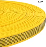 RAK-Brno Stopovačka pogumovaná - žlutá Délka: 50 m, Ucho: Ano, Šířka: 20 mm