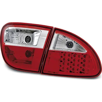 Zadní světlomet TUNING-TEC Zadní světla Seat Leon 98-05 - krystal/červené LED